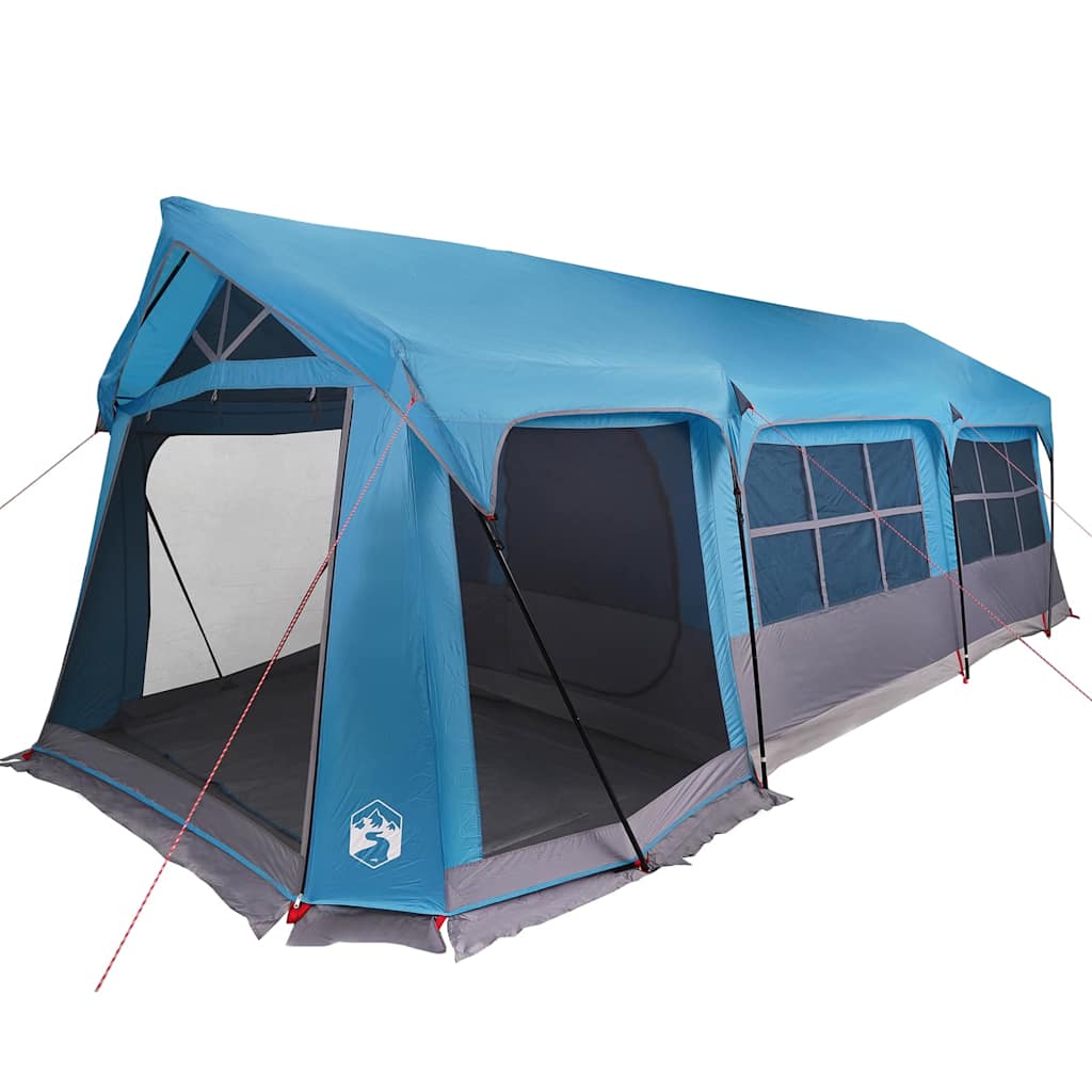 Family Tent Blue and Grey 620 x 322 x 240 cm Polyester