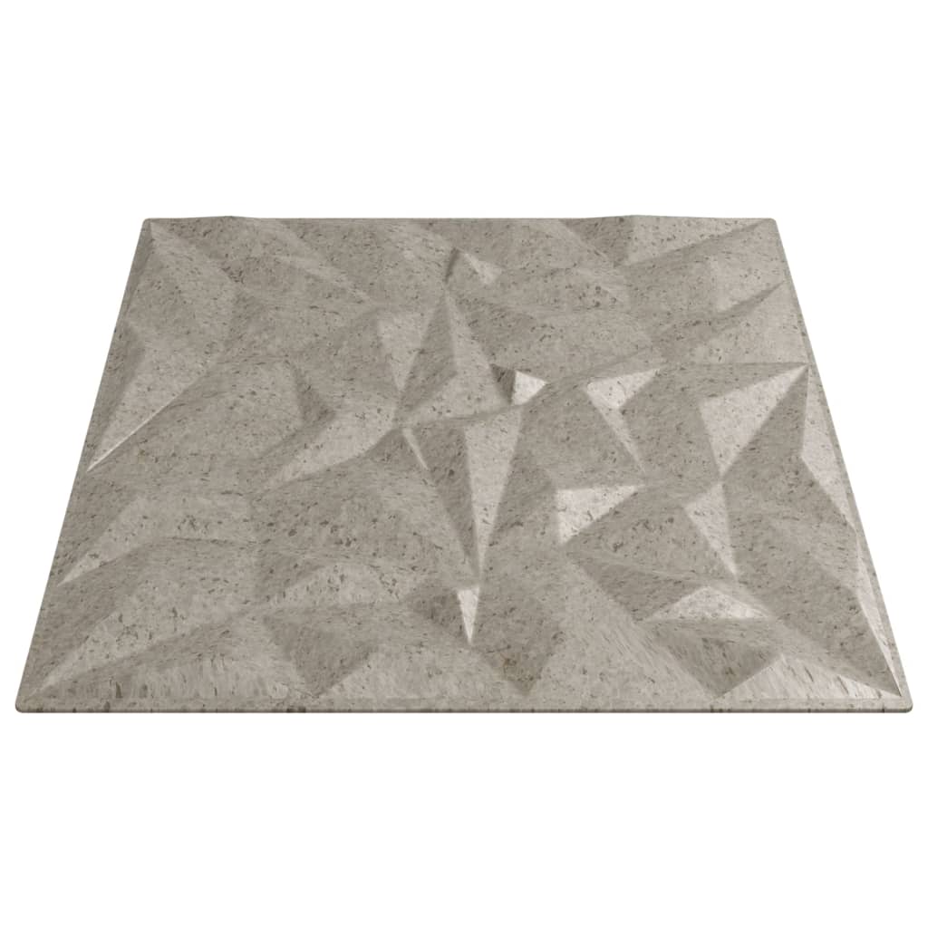 Sienų plokštės, 48vnt., betono, 50x50cm, XPS, 12m², ametisto