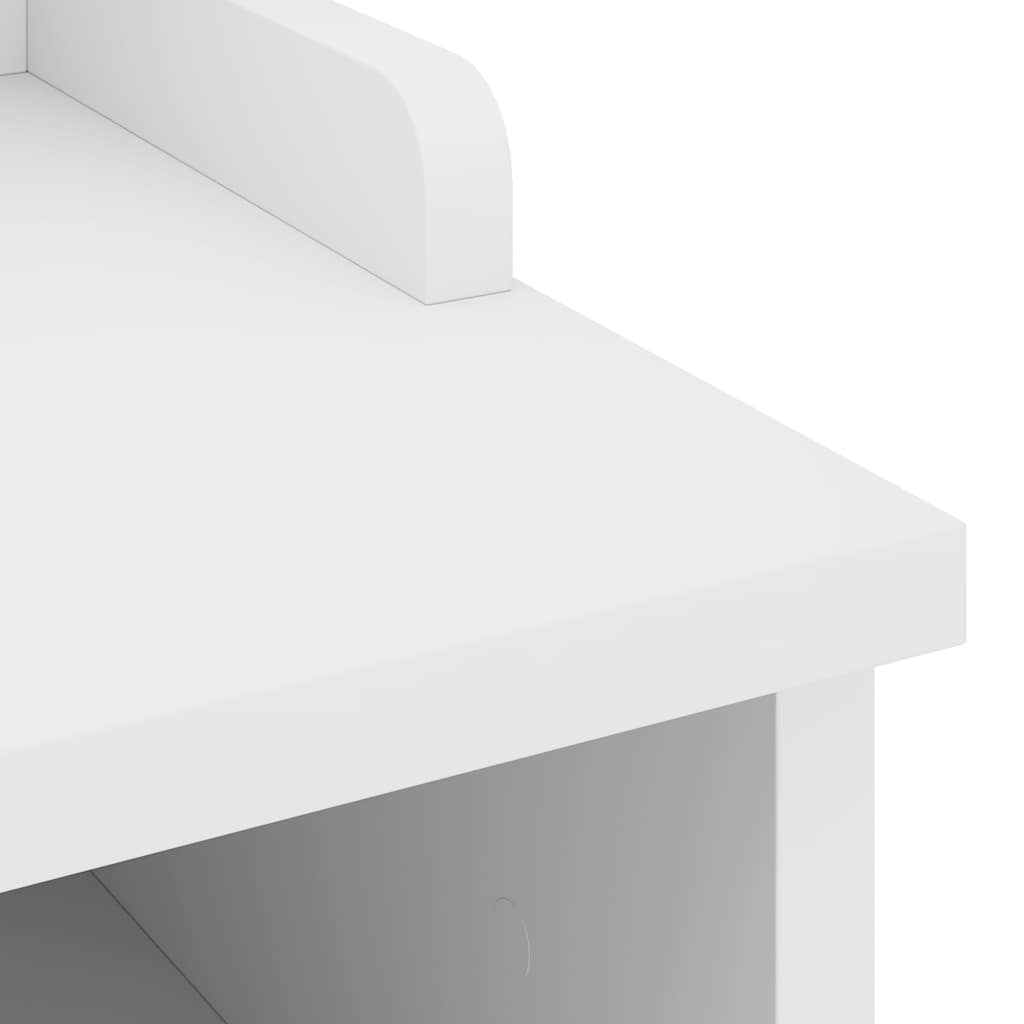 Prieškambario suoliukas SANDNES baltas 87x40x50 pušies masyvo