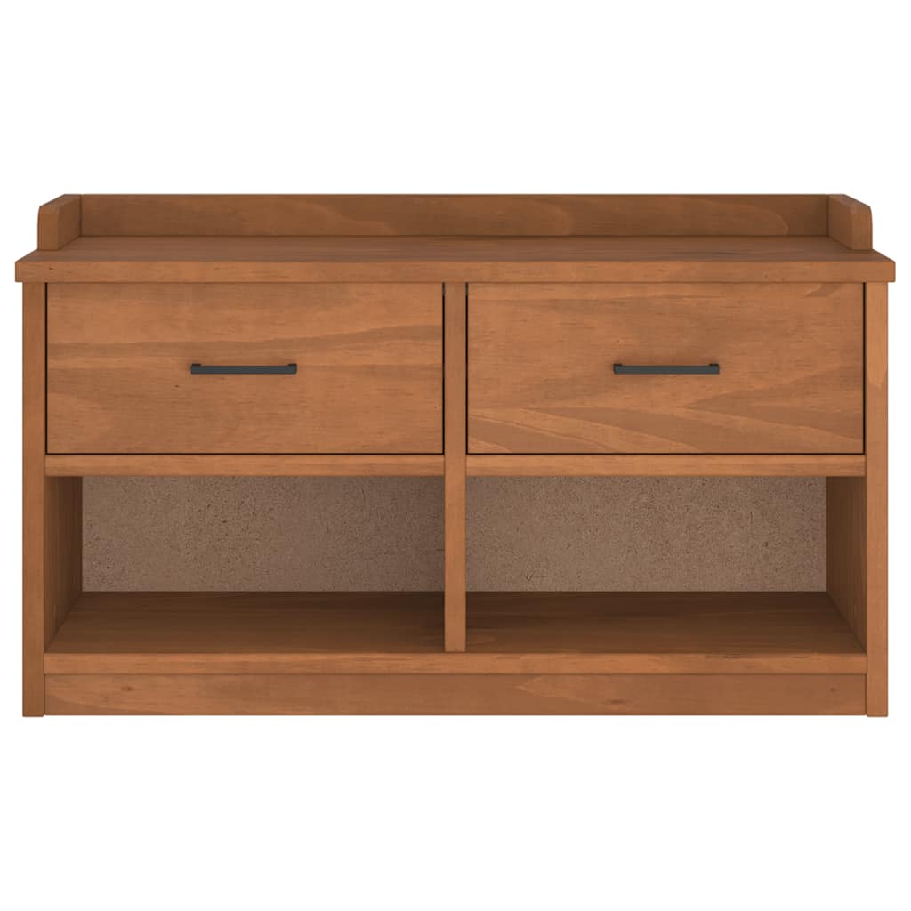 Prieškambario suoliukas SANDNES 87x40x50 pušies masyvo