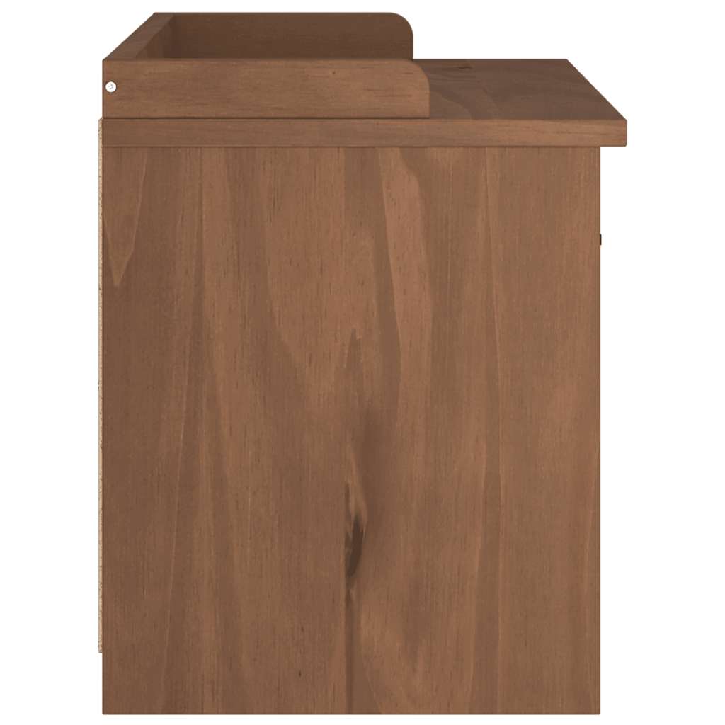 Hallway bench SANDNES 87x40x50 solid pine