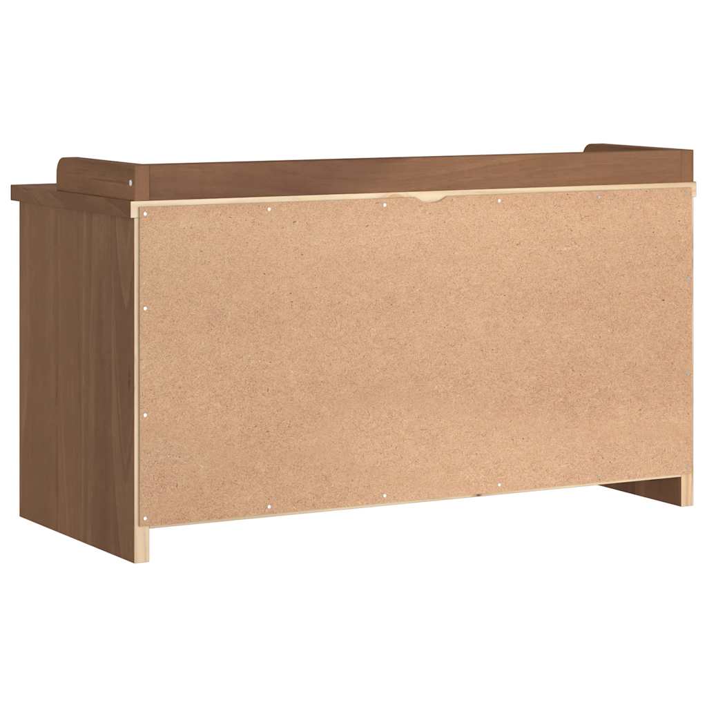 Hallway bench SANDNES 87x40x50 solid pine