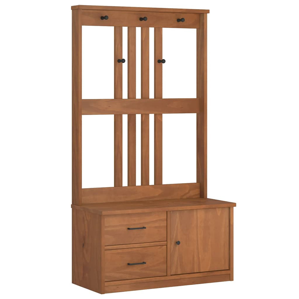 salės medis "SANDENS" 87x40x159,5 pušies masyvo