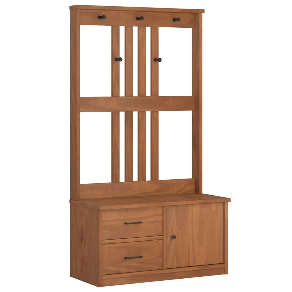 salės medis "SANDENS" 87x40x159,5 pušies masyvo
