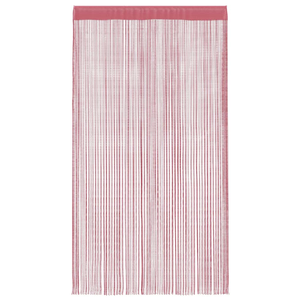 Virvelinės užuolaidos, 2 vnt., rožinės, 100x250 cm