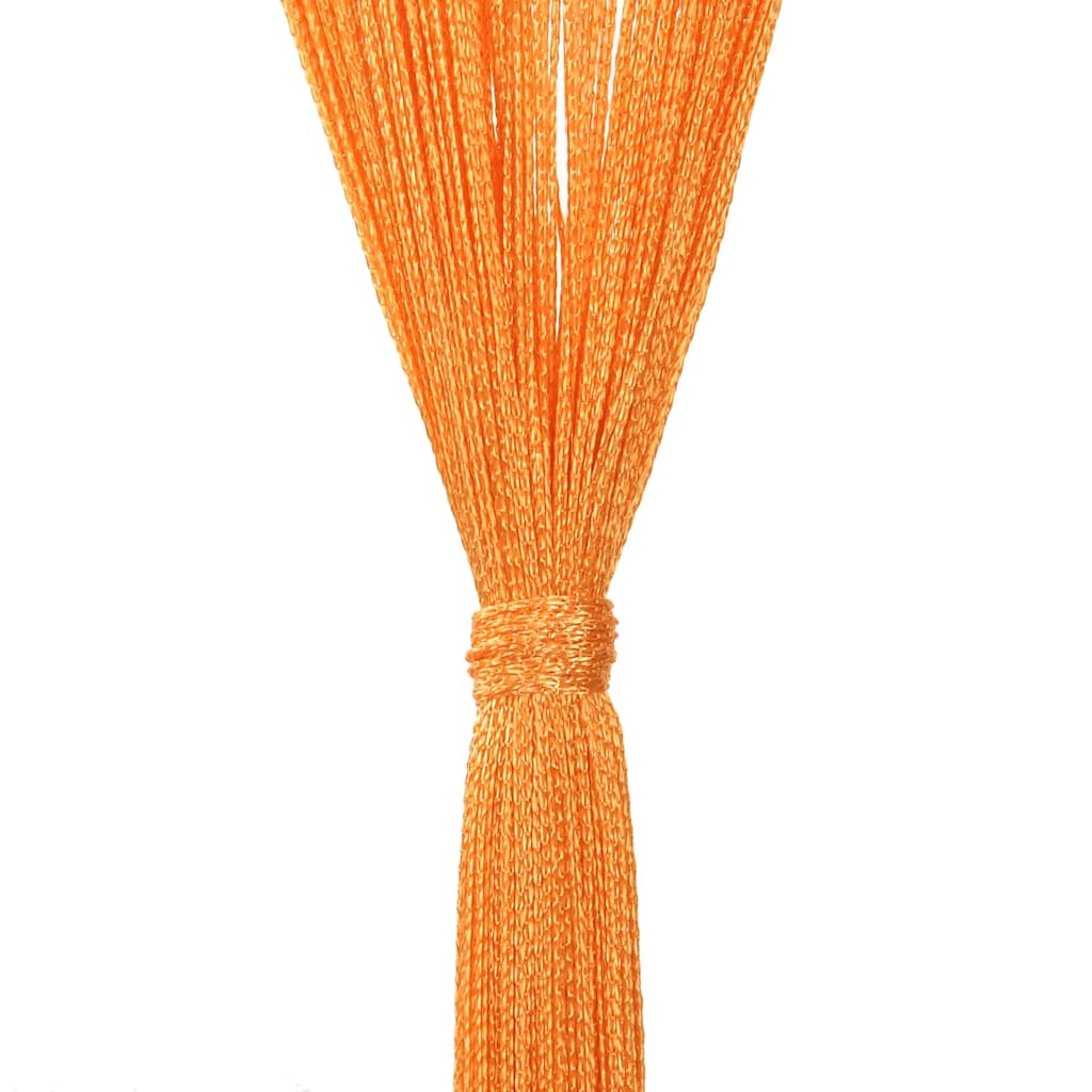 Virvelinės užuolaidos, 2vnt., 140x250cm, oranžinės spalvos