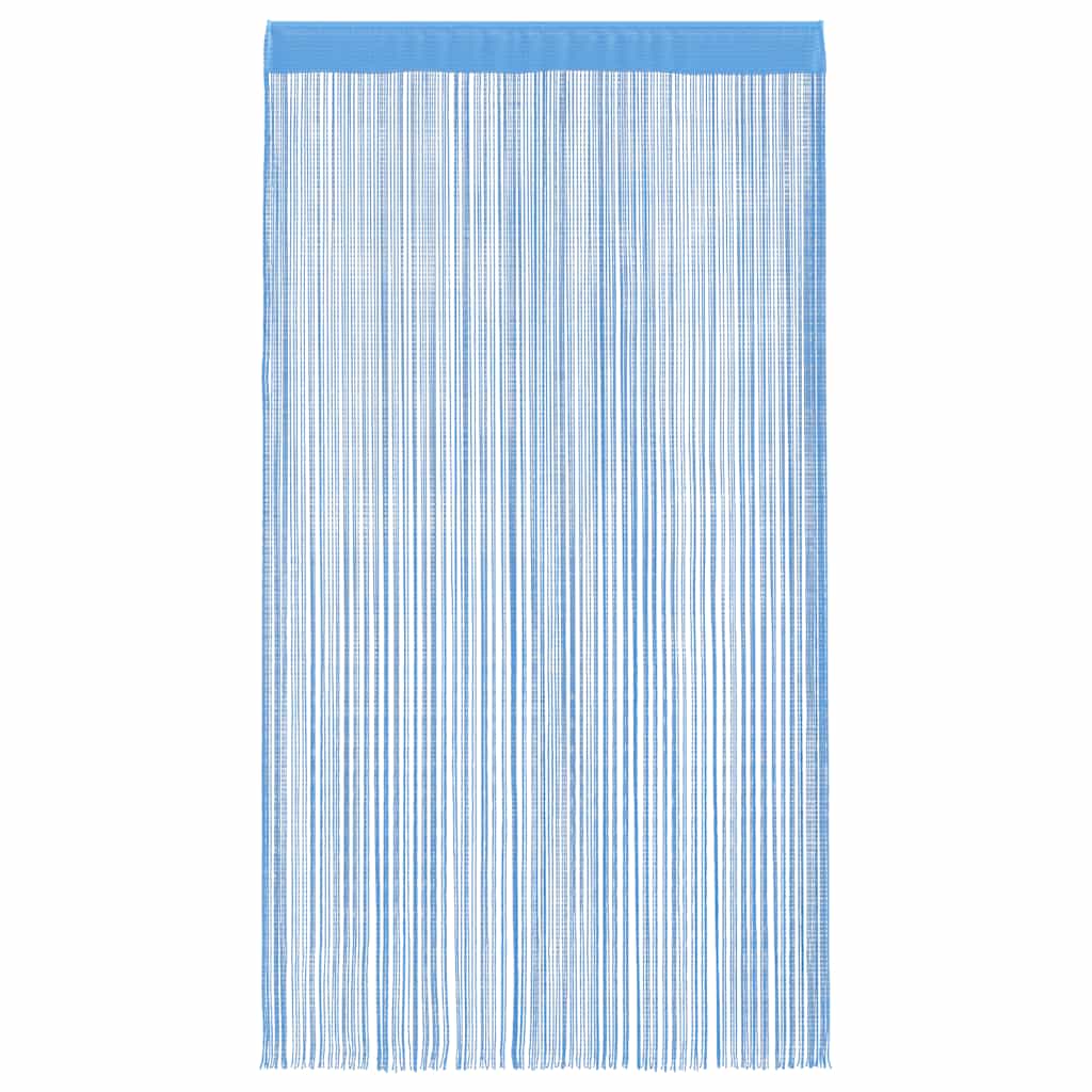 Virvelinės užuolaidos, 2vnt., 140x250cm, šviesiai mėlynos sp.