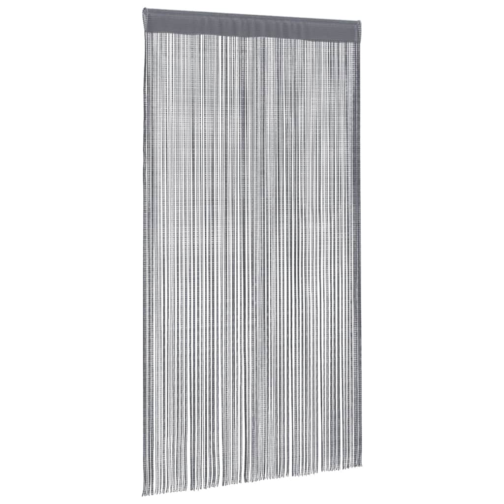 Virvelinės užuolaidos, 2vnt., 100x250cm, antracito spalvos