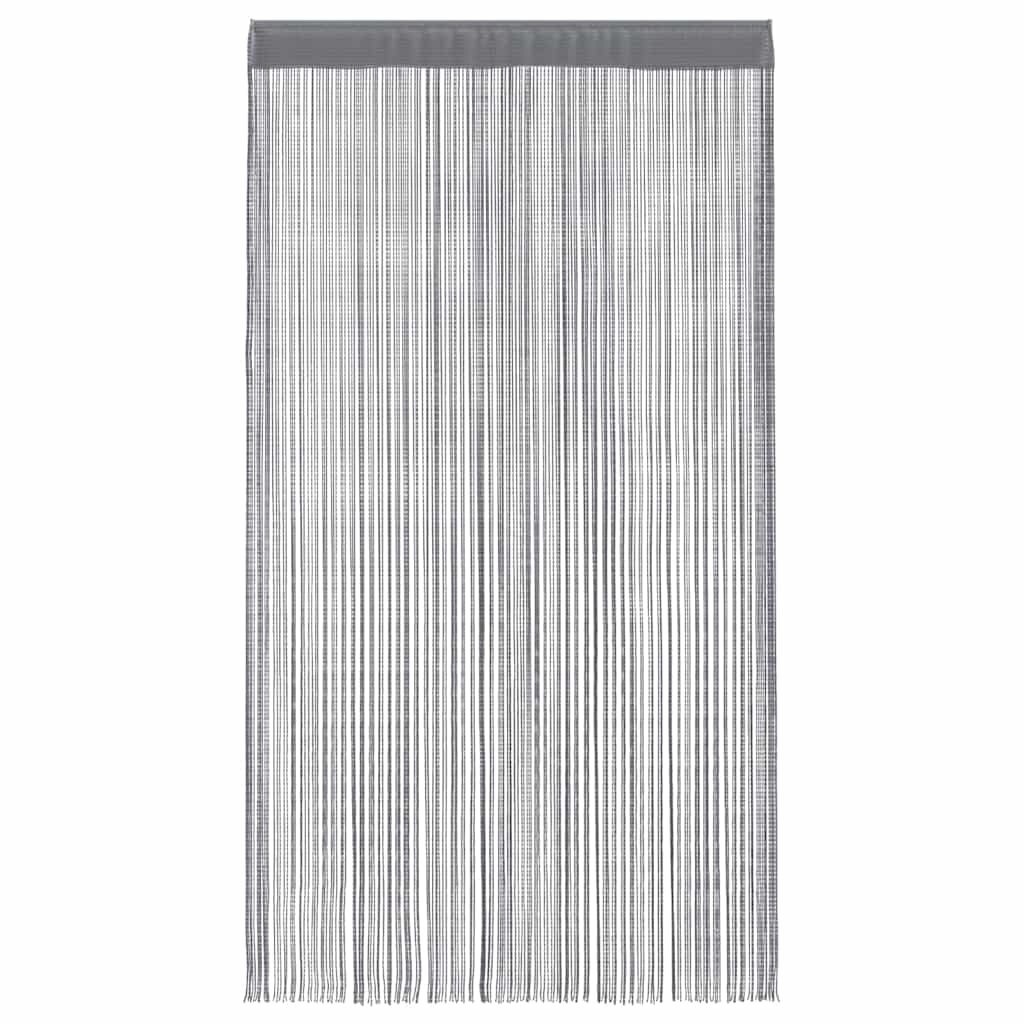 Virvelinės užuolaidos, 2vnt., 100x250cm, antracito spalvos