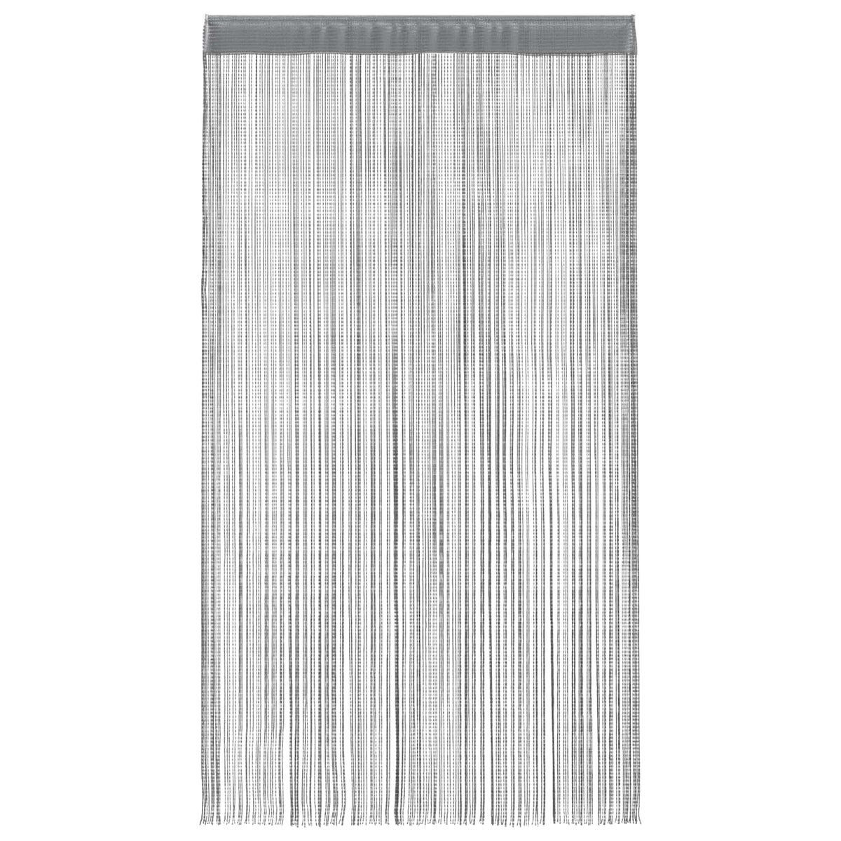 Virvelinės užuolaidos, 2 vnt., antracito spalvos, 140x250 cm