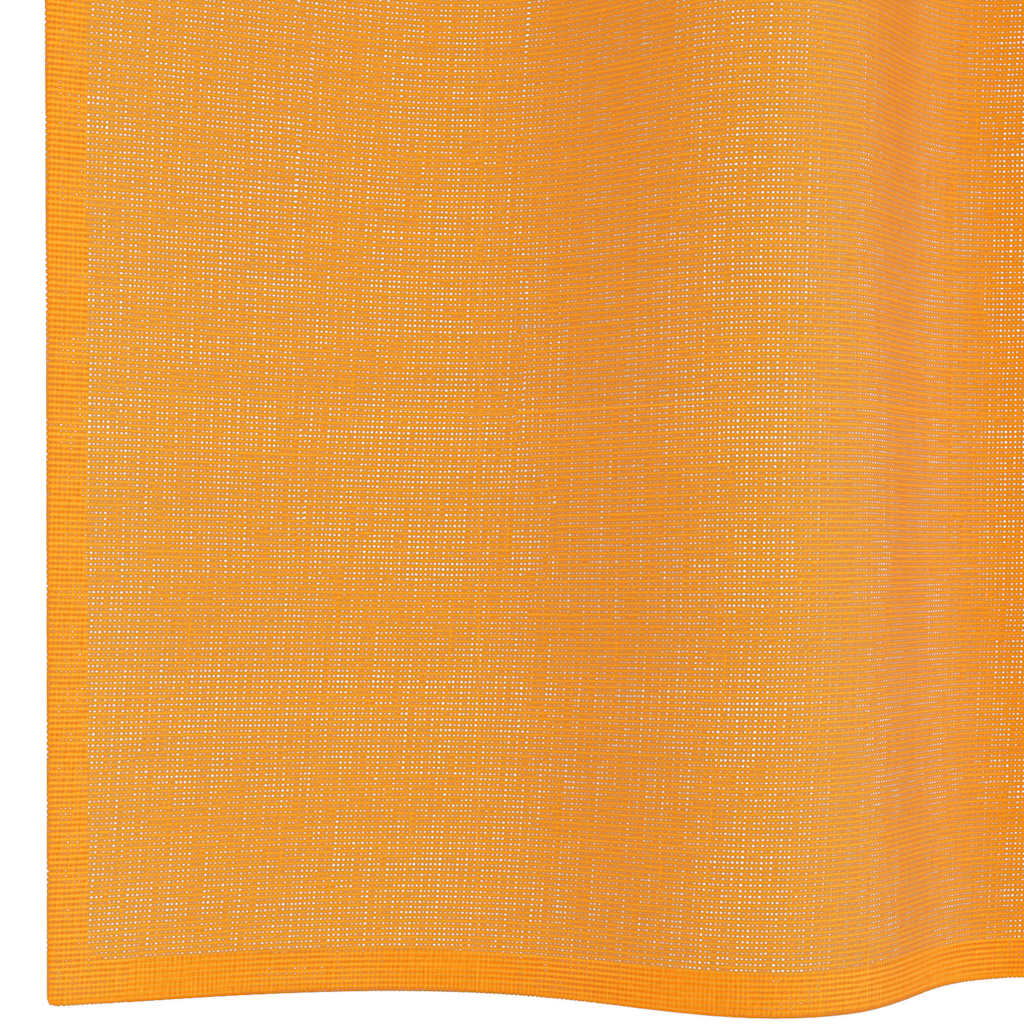 Voile užuolaidos su įvorėmis, 2vnt., oranžinis, 140x300cm
