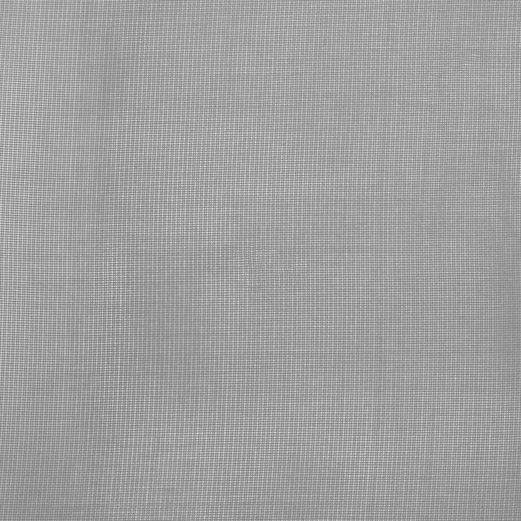 Voile užuolaidos su kilpomis, 2vnt., tamsiai pilkas, 140x225cm