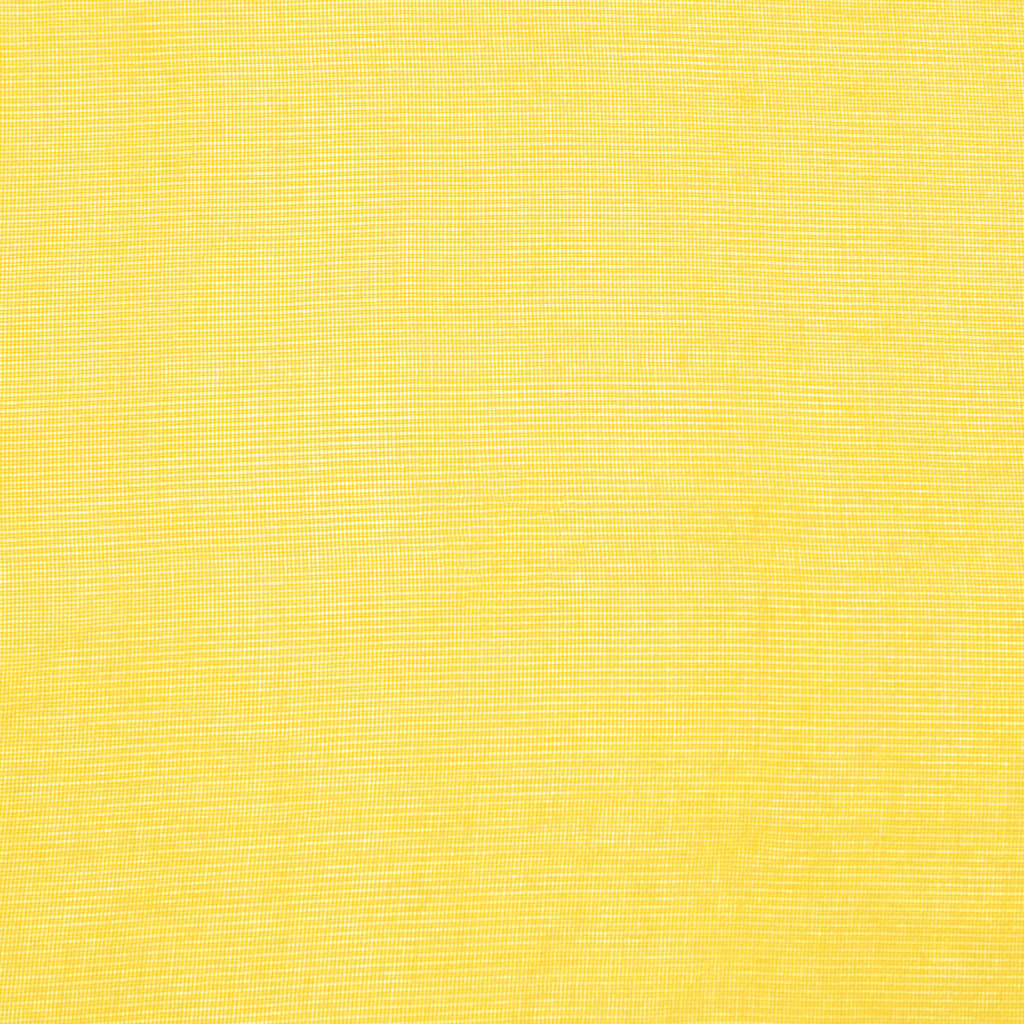Voilės užuolaidos su kilpelėmis, 2 vnt., geltonos, 140x245 cm