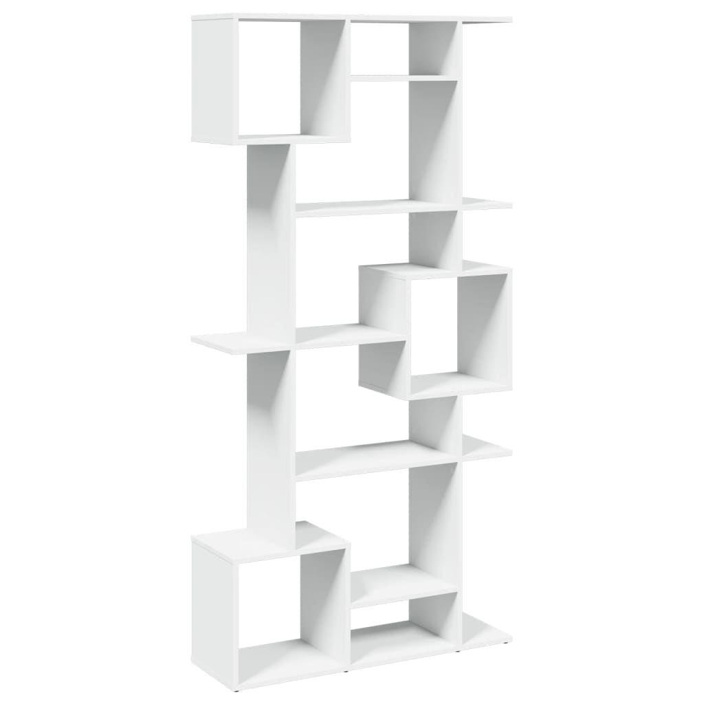 Spintelė knygoms, baltos spalvos, 92x29x188cm, MDP
