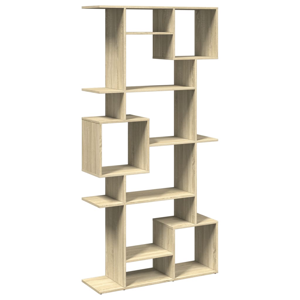 Grāmatu plaukts, ozola krāsa, 92x29x188cm, MDF