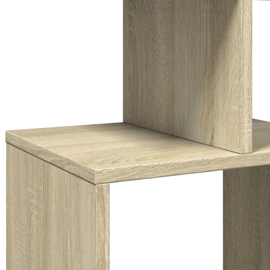 Grāmatu plaukts, ozola krāsa, 92x29x188cm, MDF
