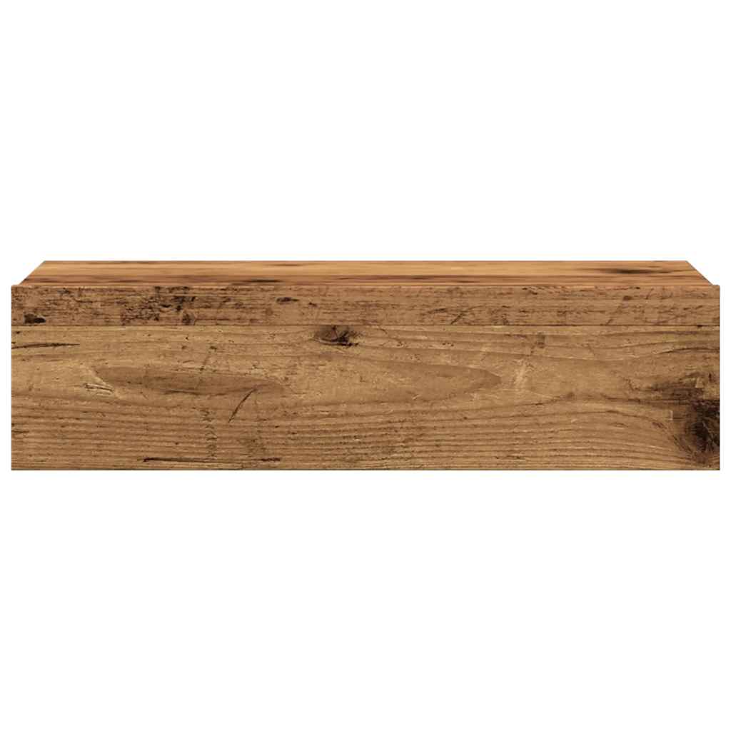 Televizoriaus spintelė su LED, medienos, 60x35x15,5cm