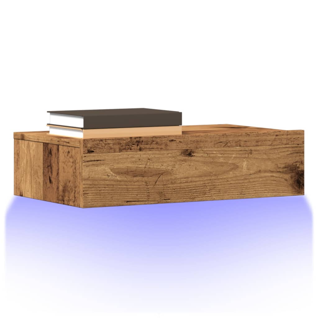 LED TV cabinets, 2 pcs, wood, 60x35x15.5cm