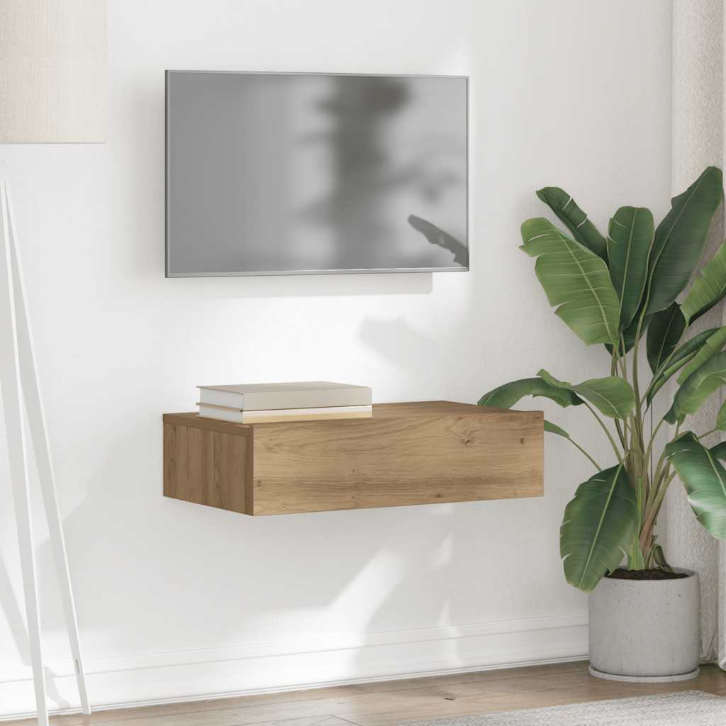 Televizoriaus spintelė su LED, artisano, 60x35x15,5cm