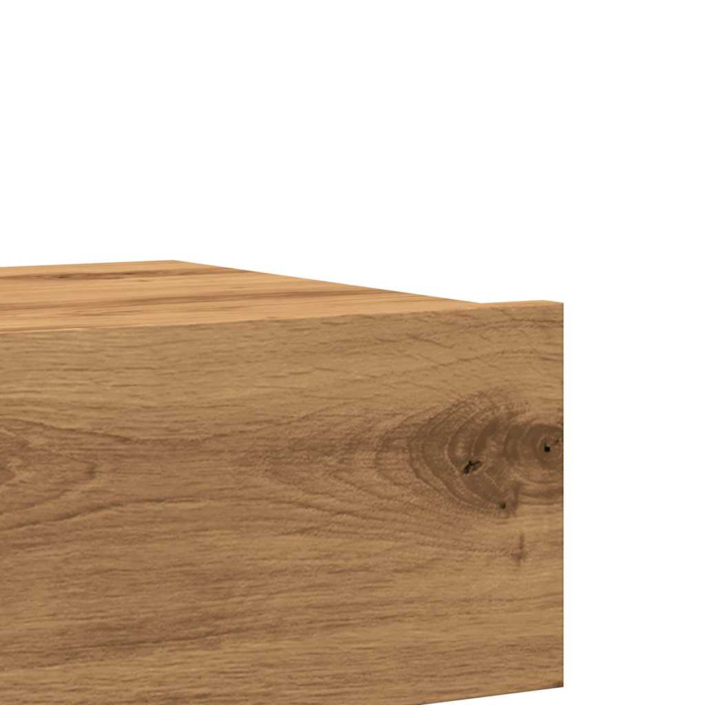 TV skapīši ar LED apgaismojumu, 2 gab., artisano, 60x35x15,5 cm