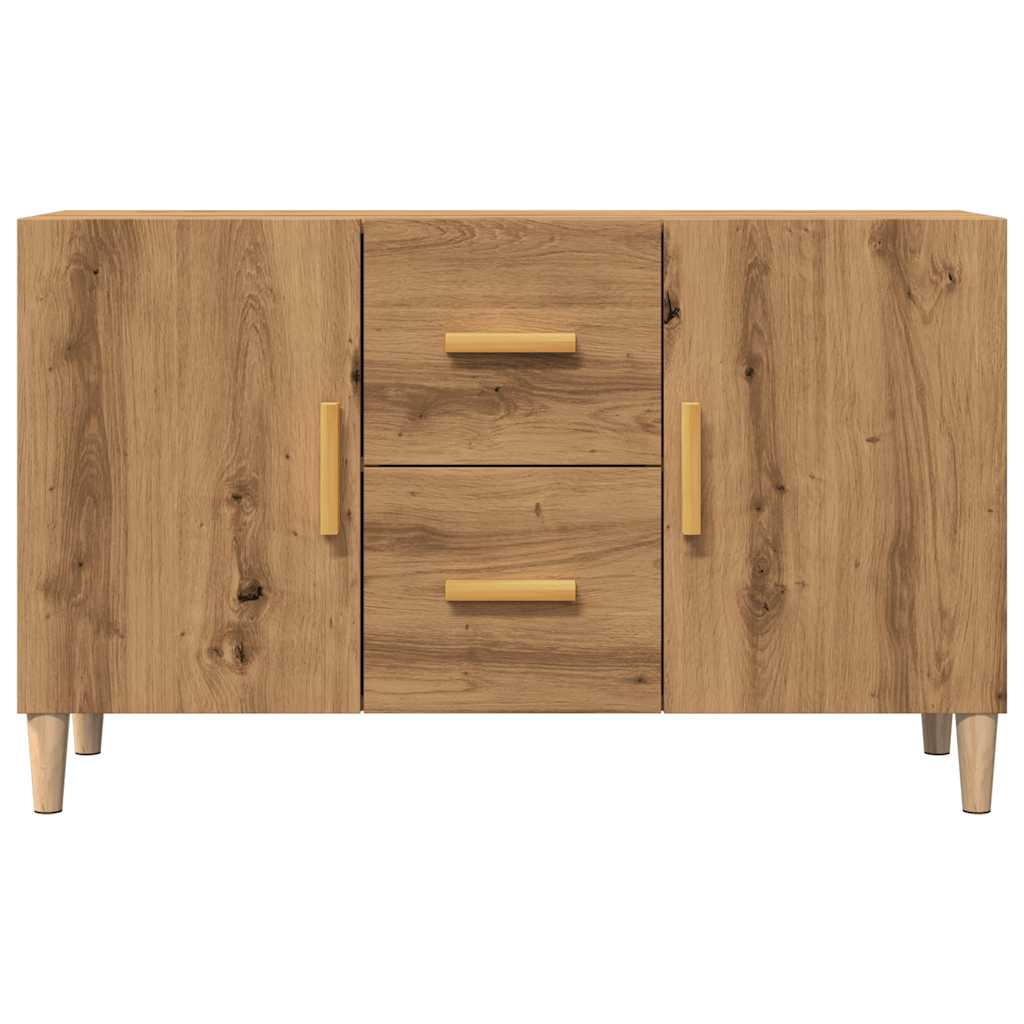 Sānu skapītis, artisāna ozols, 100x36x60cm, apstrādāta koksne