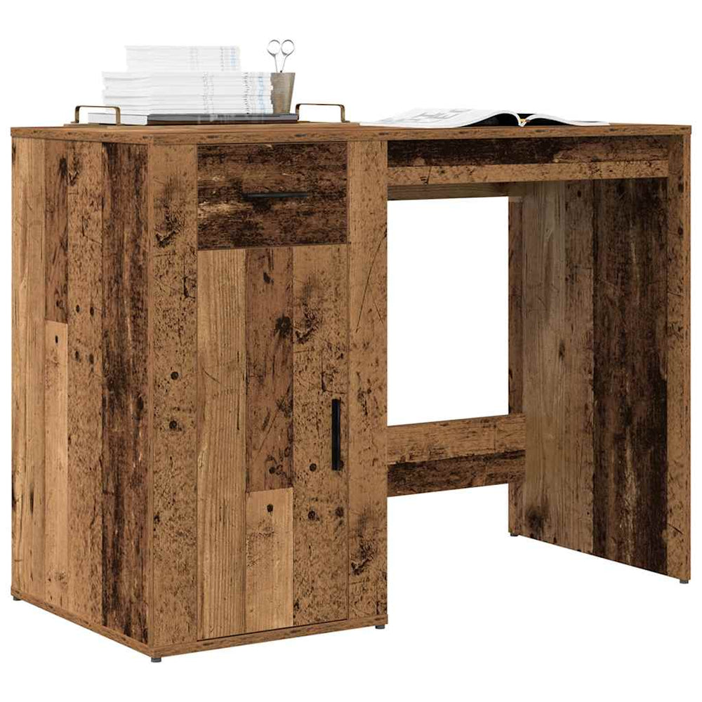 Rašomasis stalas Old Wood 100x49x75 cm Inžinierinė mediena