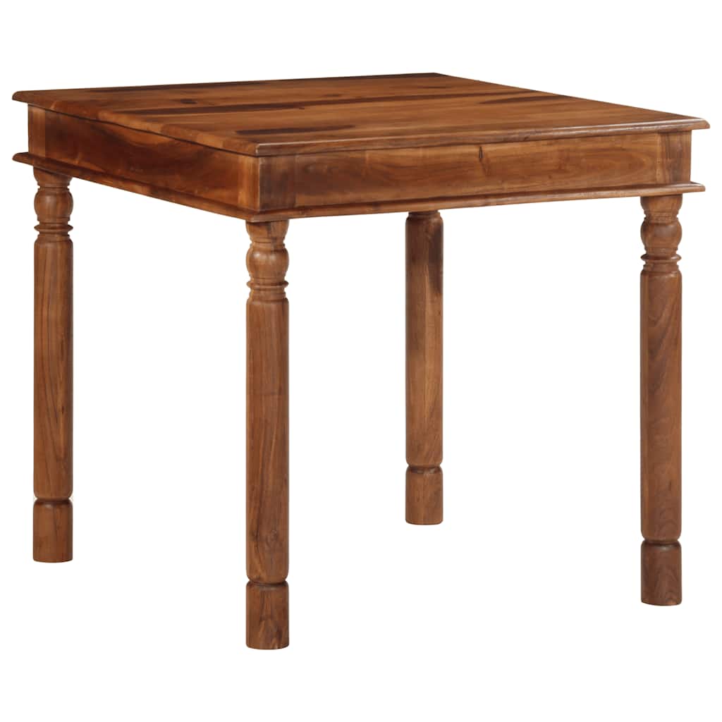 Dining table 80x80x77 cm Solid acacia wood