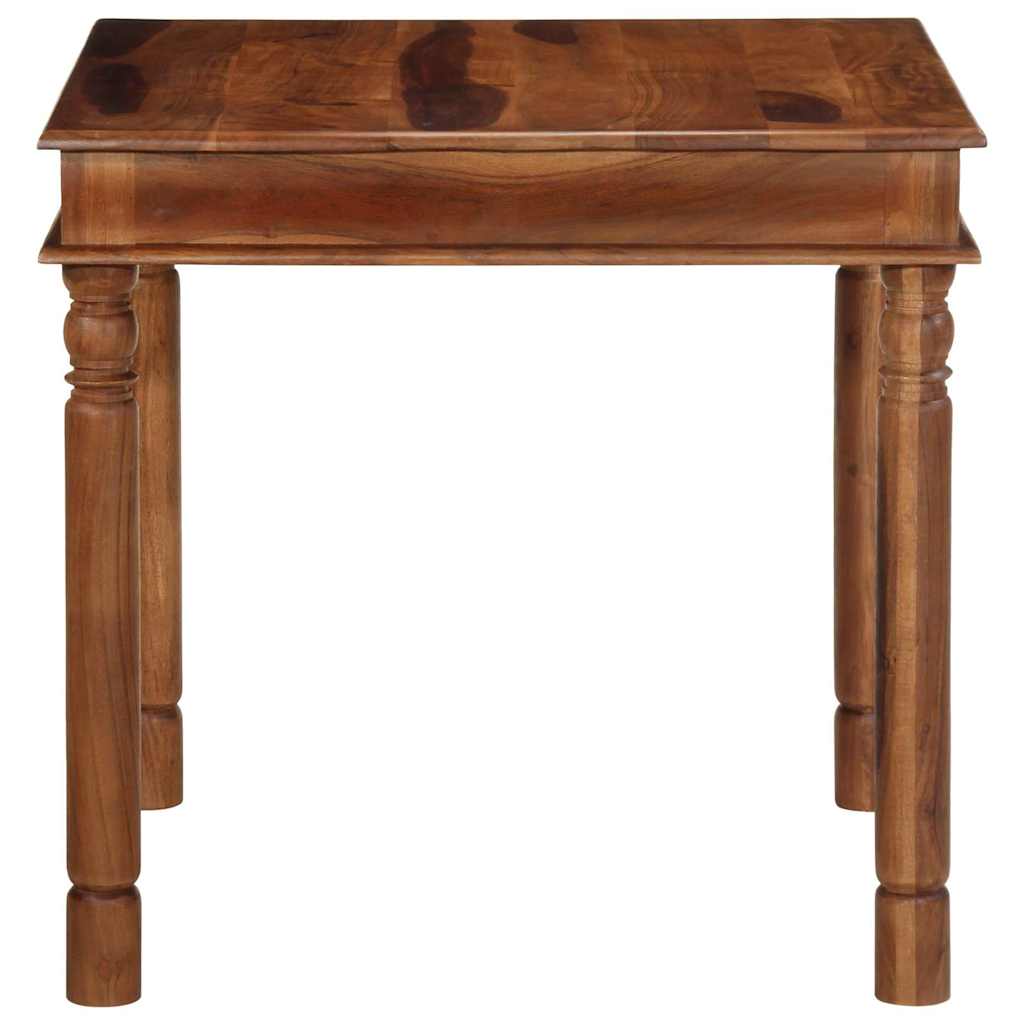 Dining table 80x80x77 cm Solid acacia wood