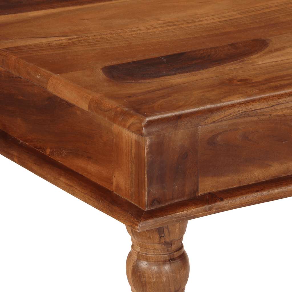 Dining table 80x80x77 cm Solid acacia wood