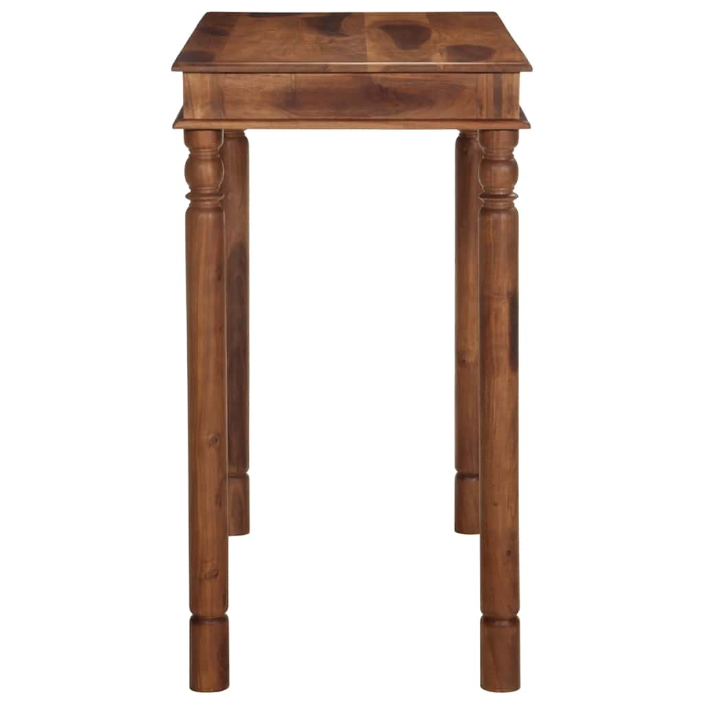 Bar Table 120x60x107 cm Solid Acacia Wood