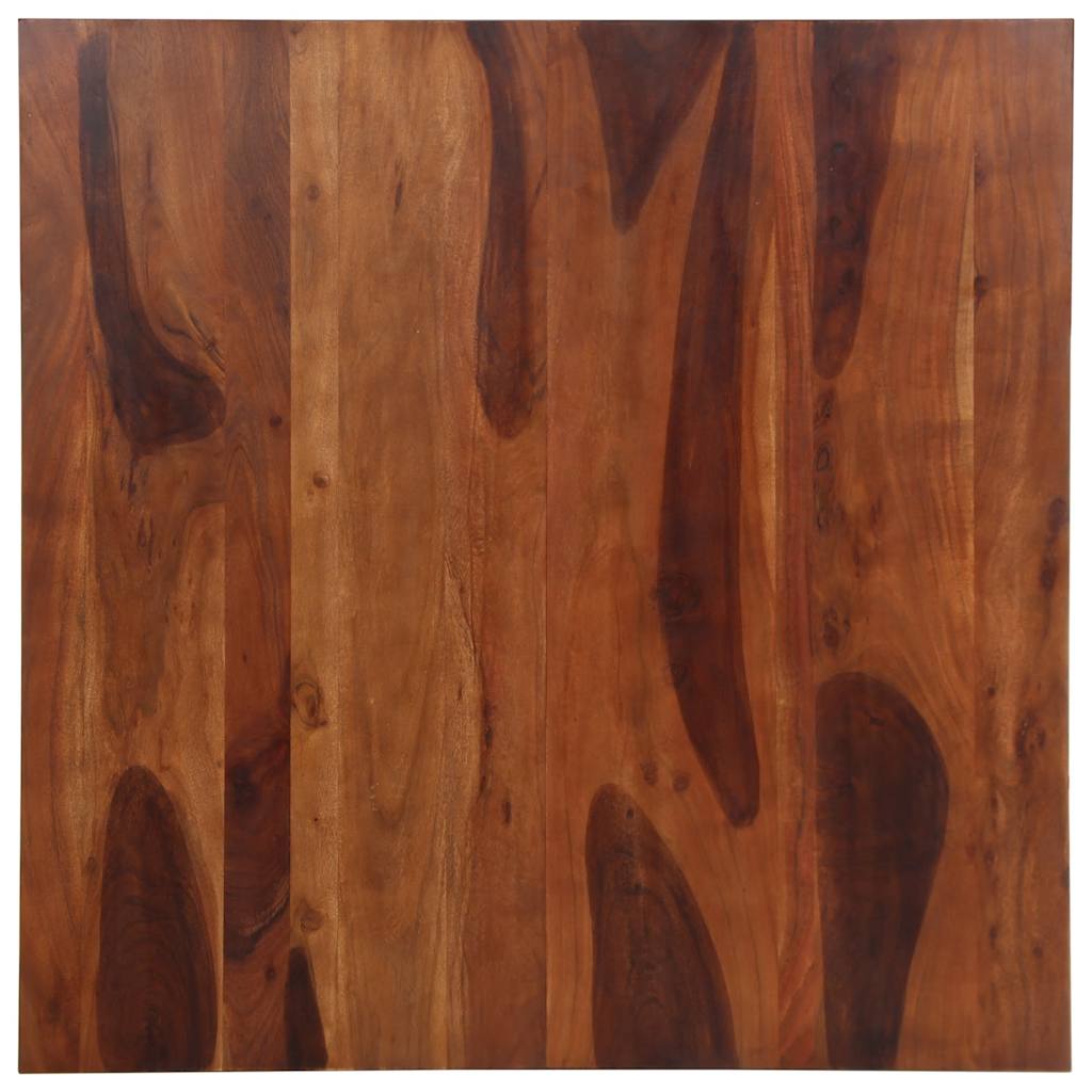 Valgomojo stalas, 120x120x77 cm, akacijos masyvas