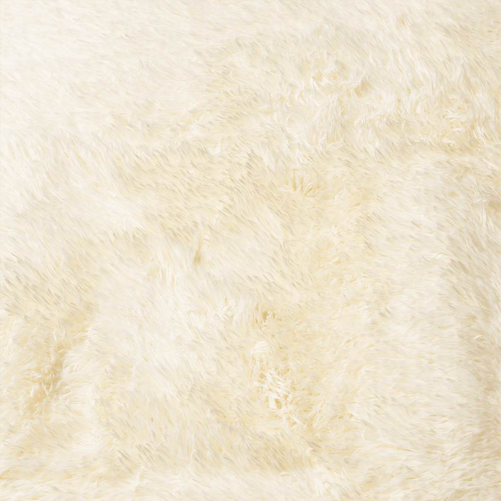 Shaggy tipo kilimas, NAVARRA, 60x100 cm, kreminė, poliesteris