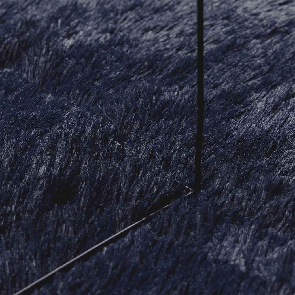 Shaggy tipo kilimas, 240x340 cm, tamsiai mėlyna, poliesteris