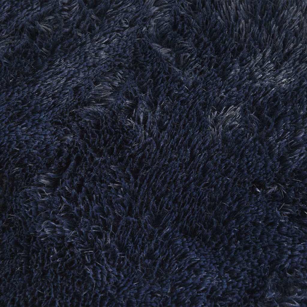 Shaggy tipo kilimas, 240x340 cm, tamsiai mėlyna, poliesteris