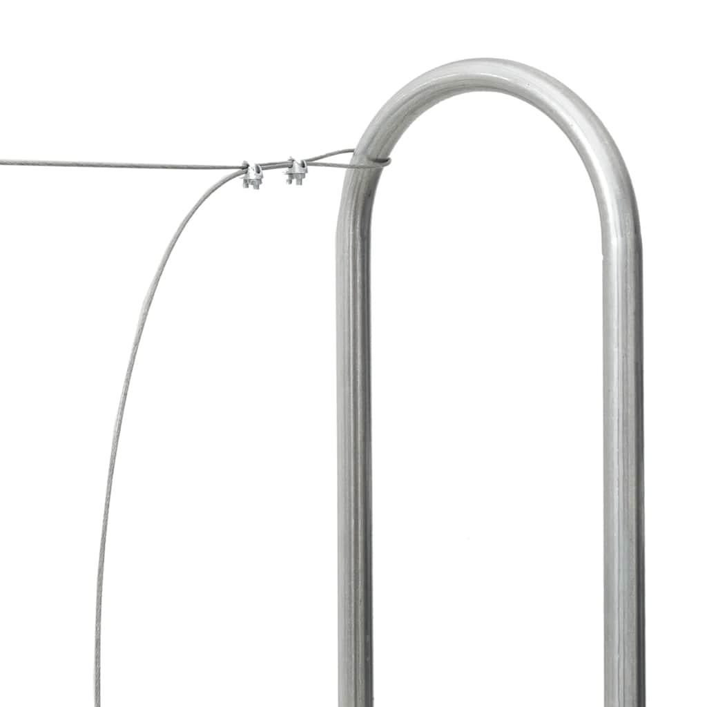 Malku statīvs 300x25x150 cm Cinkots tērauds