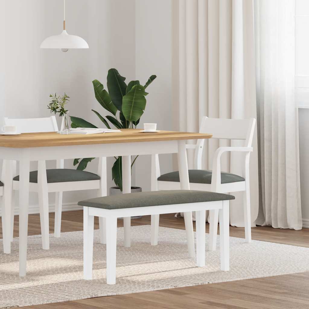 Sols 90 cm Balta masīvkoka gumija