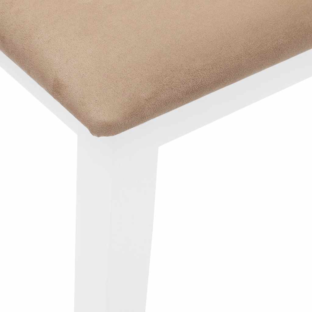 Sols 90 cm Balta masīvkoka gumija