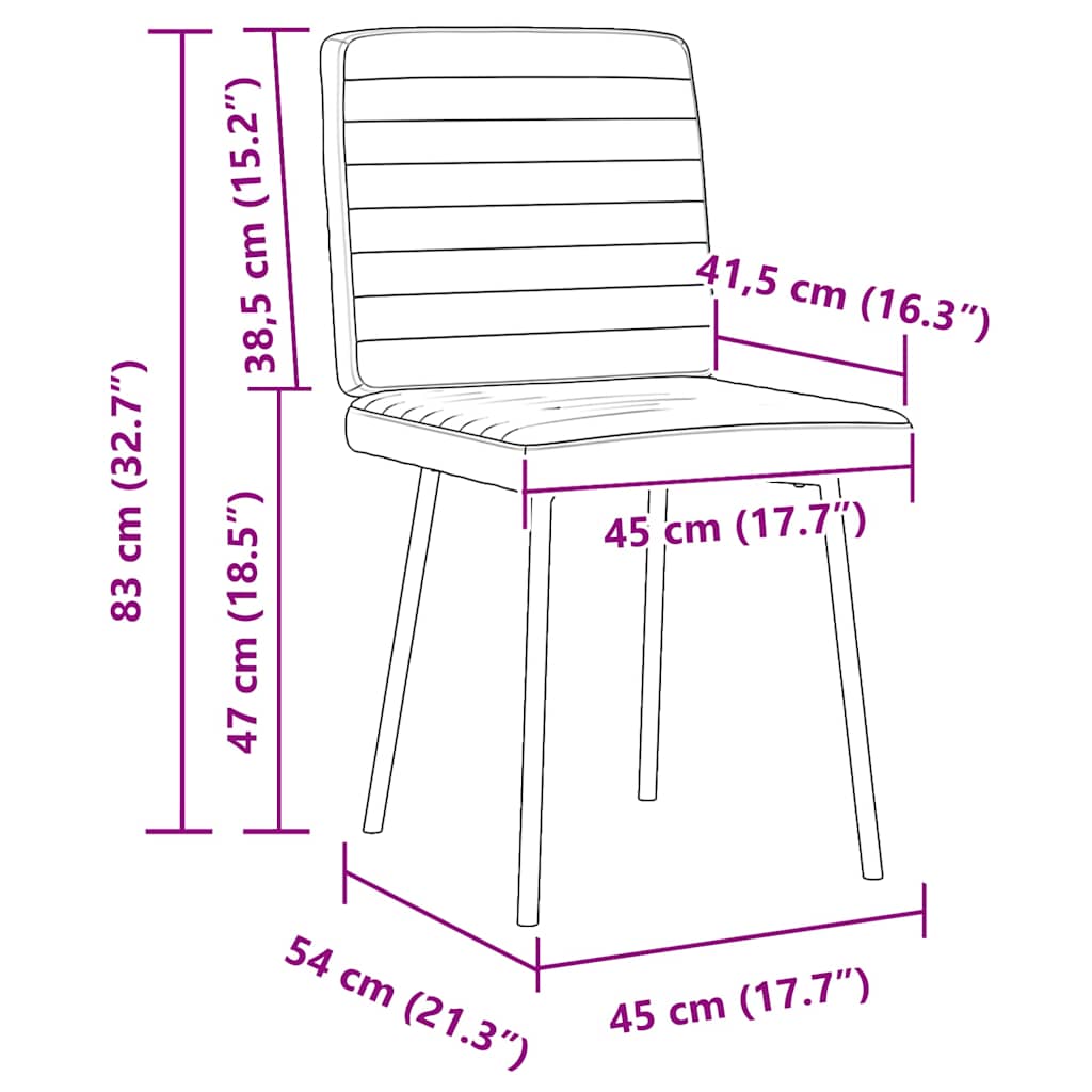 Dining chairs, 4 pcs, light grey velvet