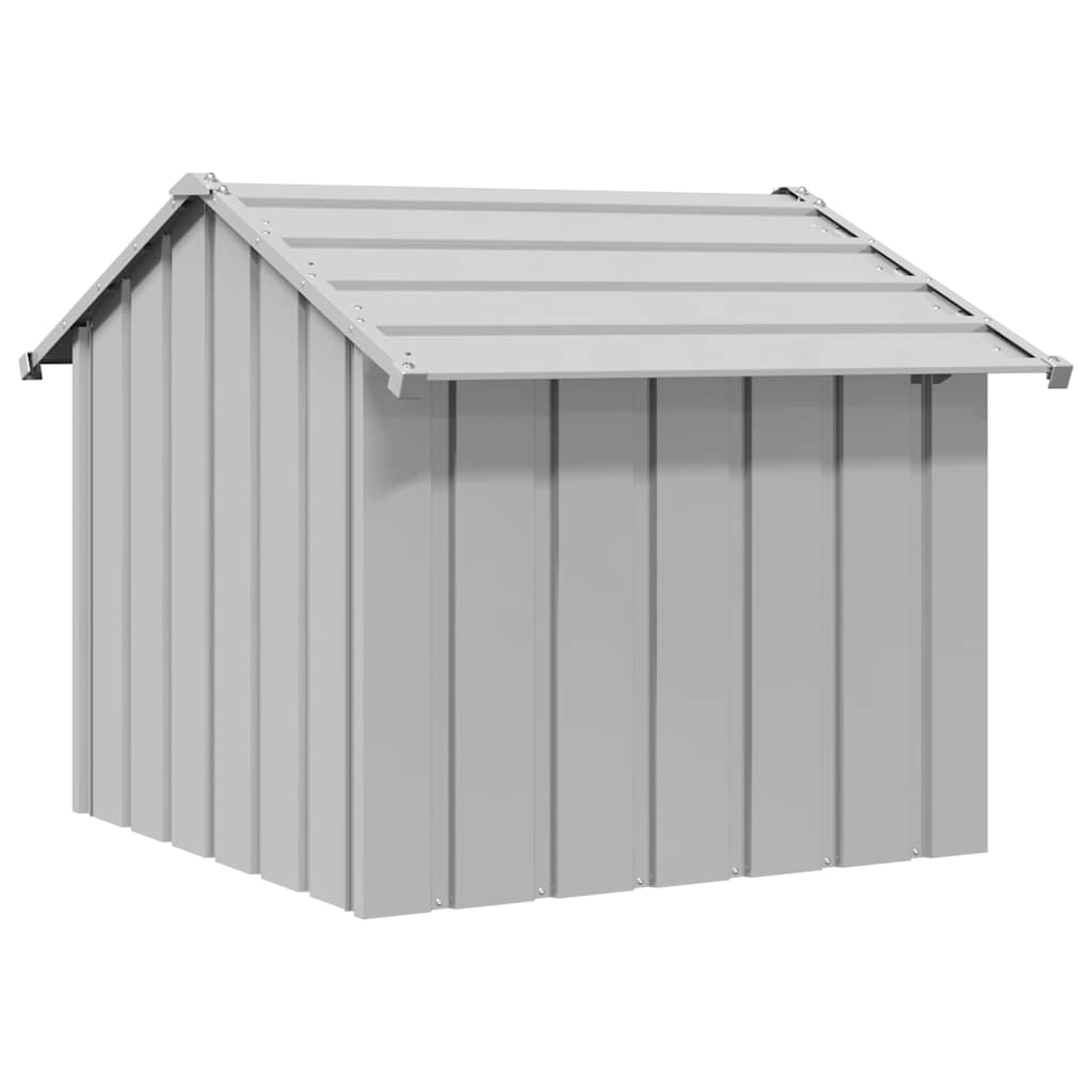 šunų namelis su stogu 85x107x81 cm cinkuoto plieno