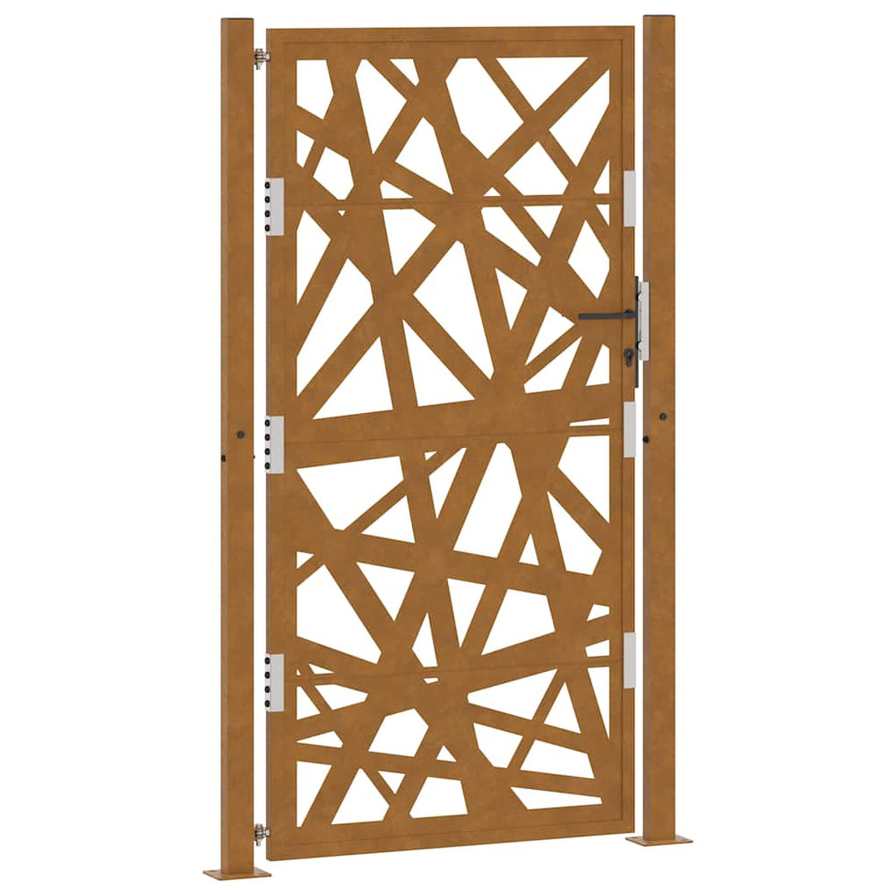 sodo vartai 105x180 cm atmosferos poveikiui atsparaus plieno