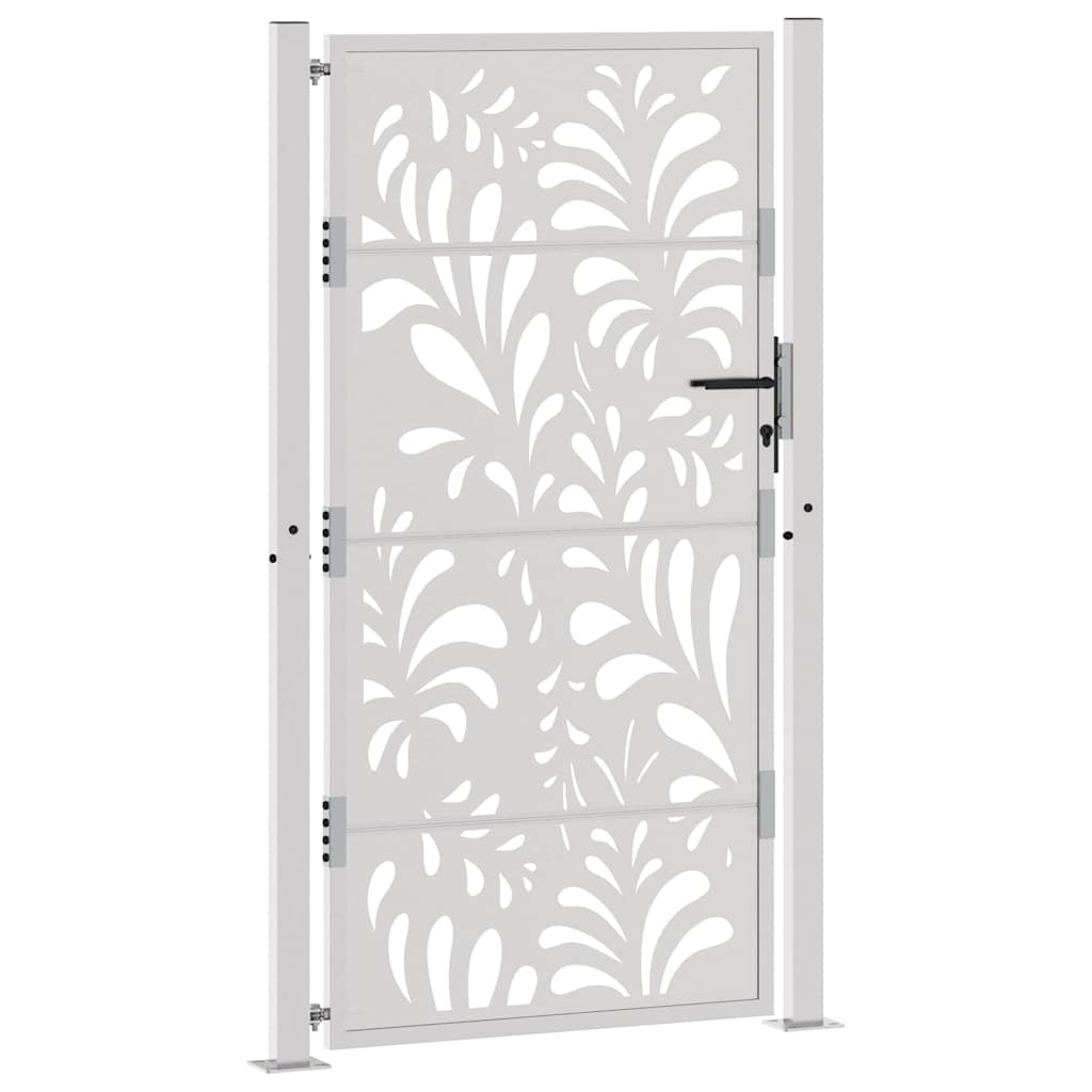 sodo vartai 105x180cm atmosferos poveikio plieno bangų dizainas