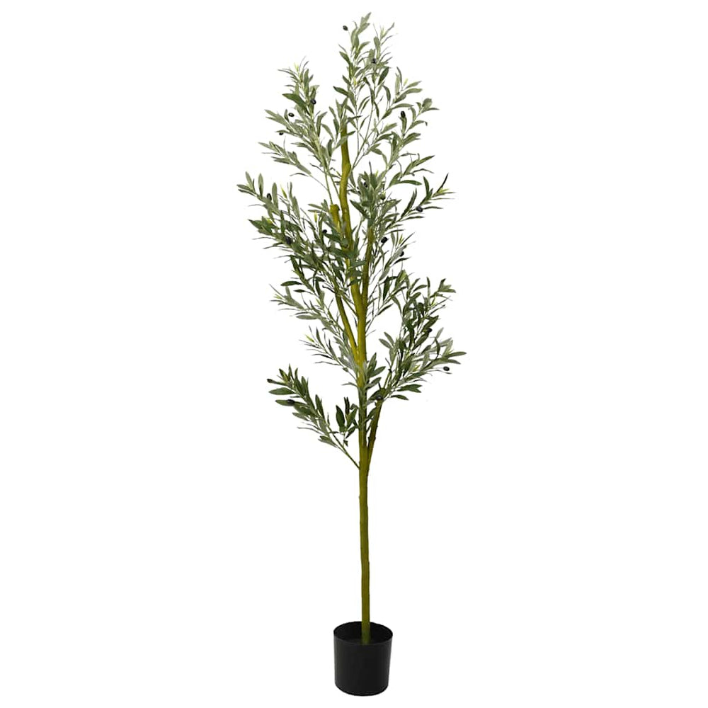 Dirbtinis alyvmedis, žalios spalvos, 200cm, 800 lapų