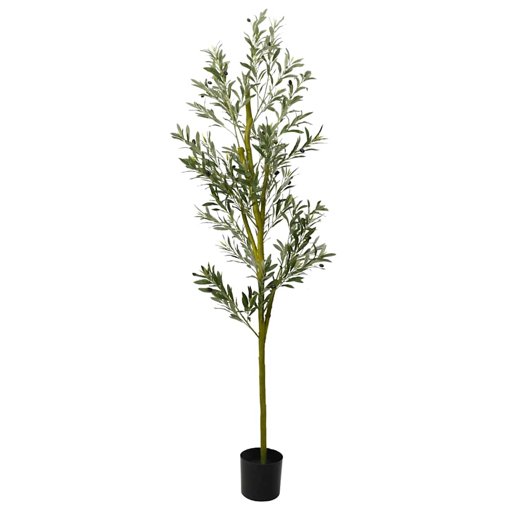 Dirbtinis alyvmedis, žalios spalvos, 200cm, 800 lapų