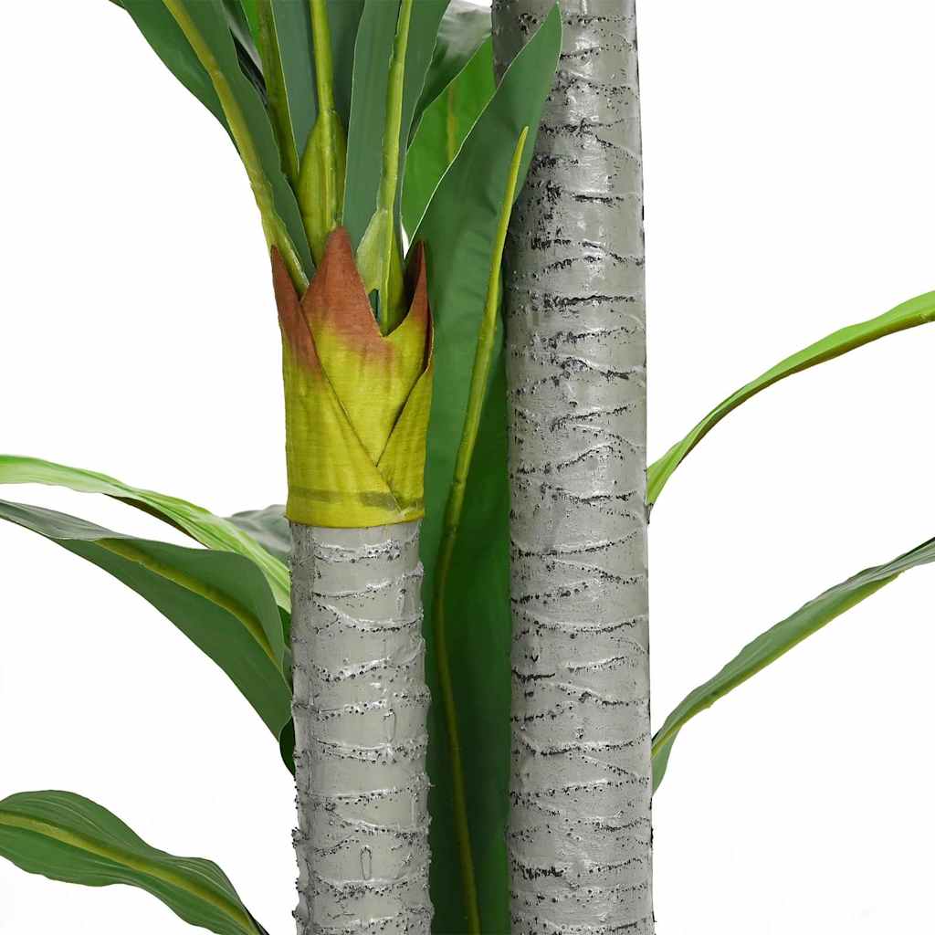 Dirbtinis dracenos medis, žalios spalvos, 120cm, 36 lapai