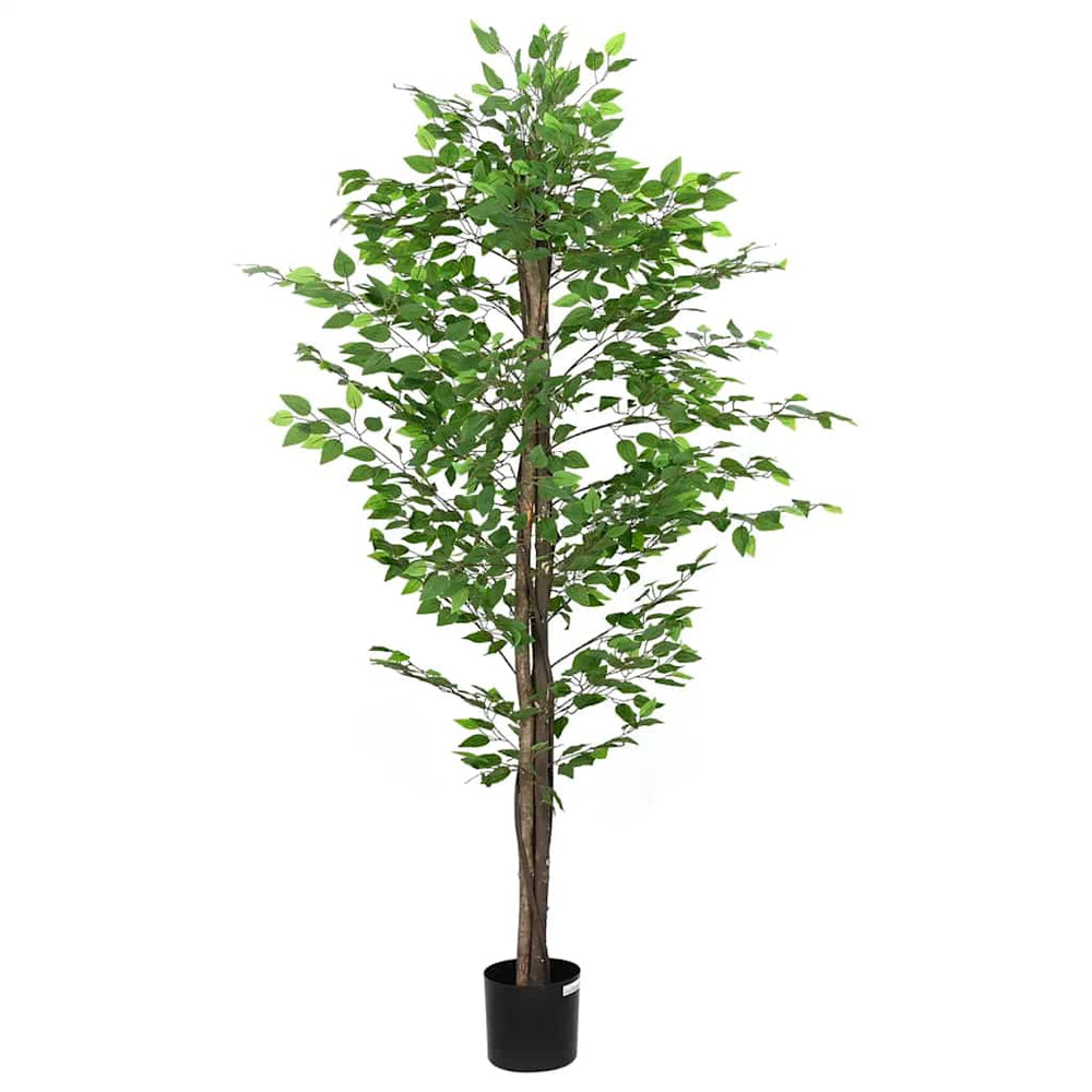 Dirbtinis fikuso augalas, žalios spalvos, 200cm, 1260 lapai