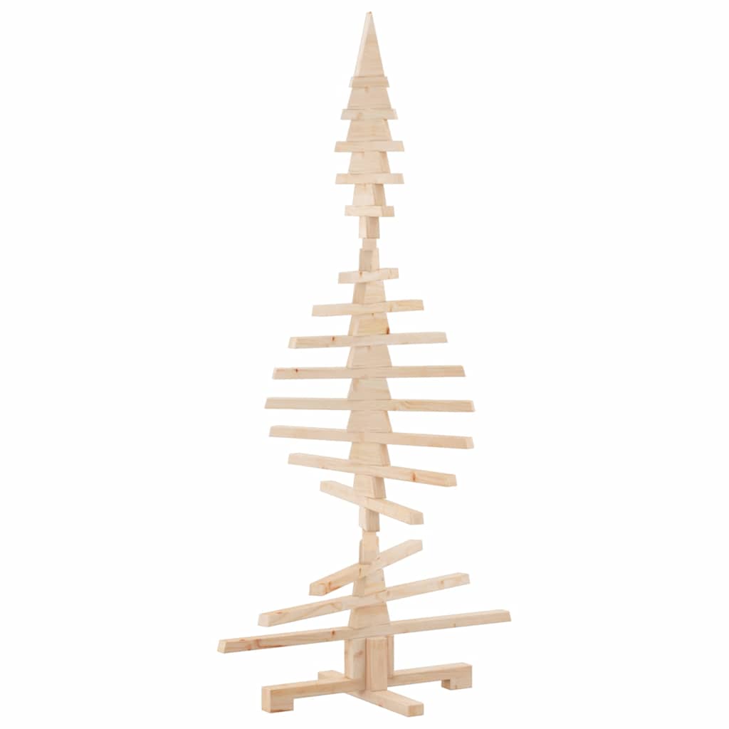 Medinė Kalėdų eglutė dekoracijai, 150 cm, pušies masyvas