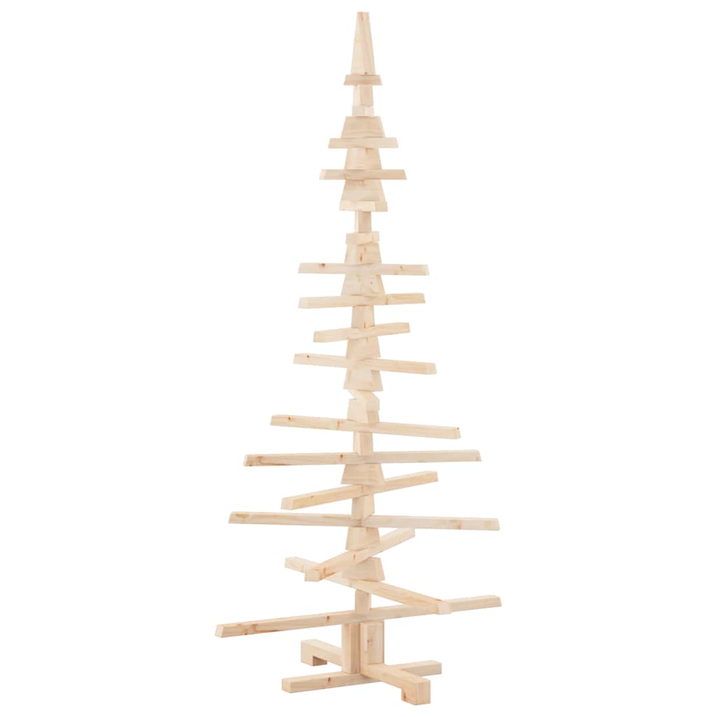 Medinė Kalėdų eglutė dekoracijai, 150 cm, pušies masyvas