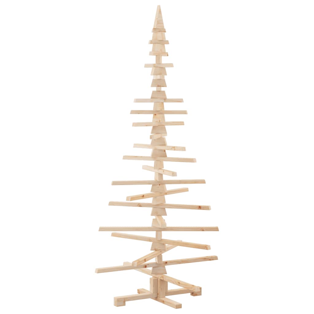 Medinė Kalėdų eglutė dekoracijai, 180 cm, pušies masyvas