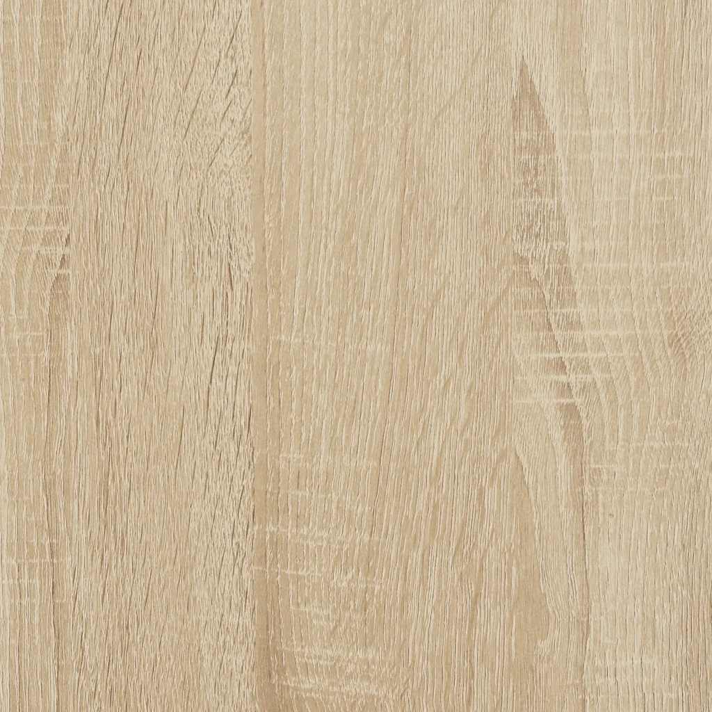 Kavos staliukas, sonoma, 70x70x34,5cm, 360 laipsnių pasukamas