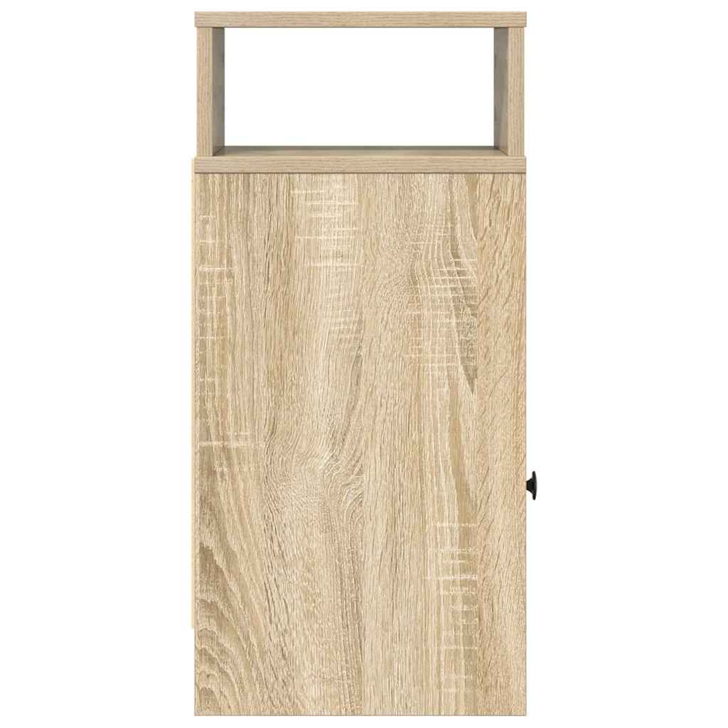 Bedside cabinet with drawer, sonoma, 25x31x66cm